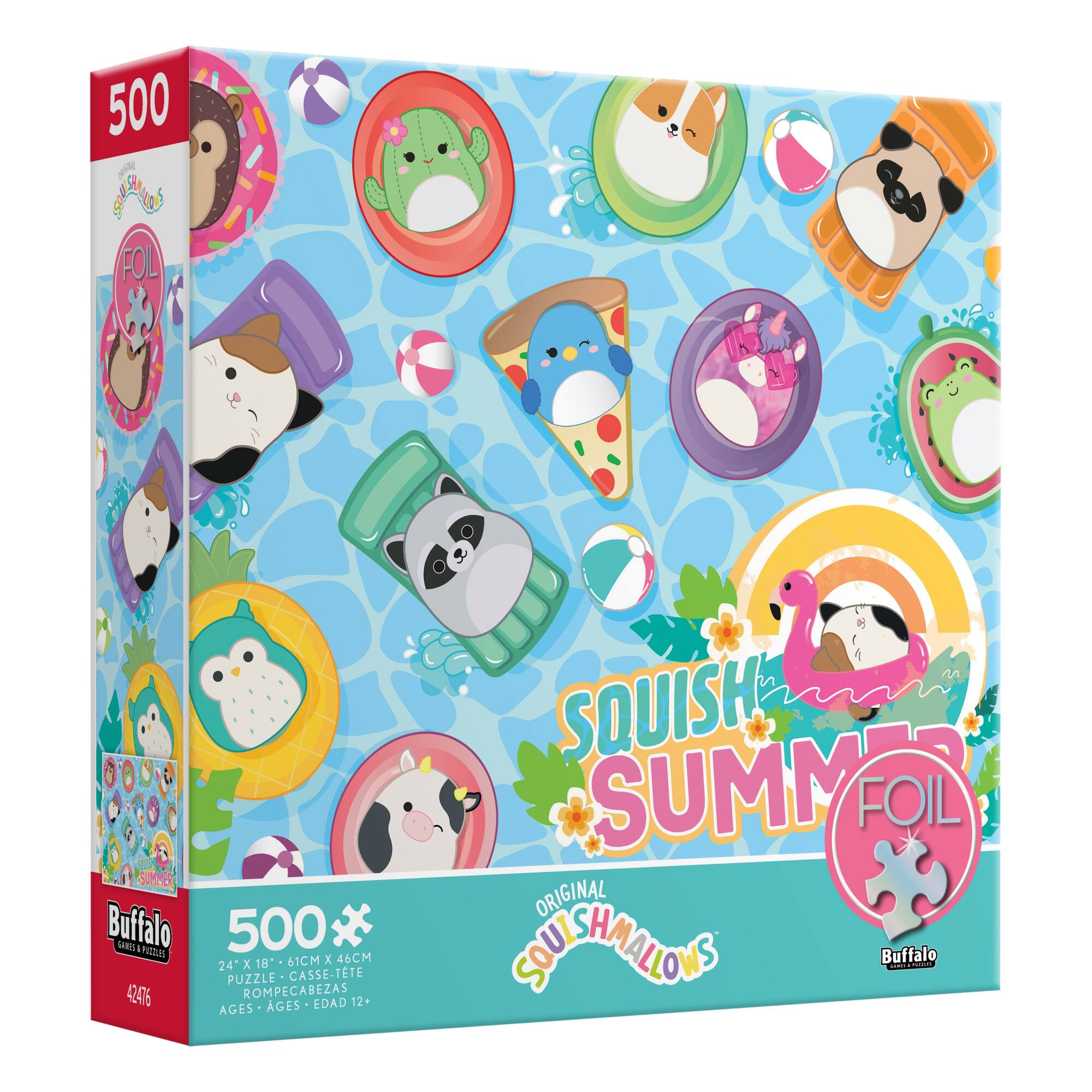 Assorted Foil 500 Piece Puzzle